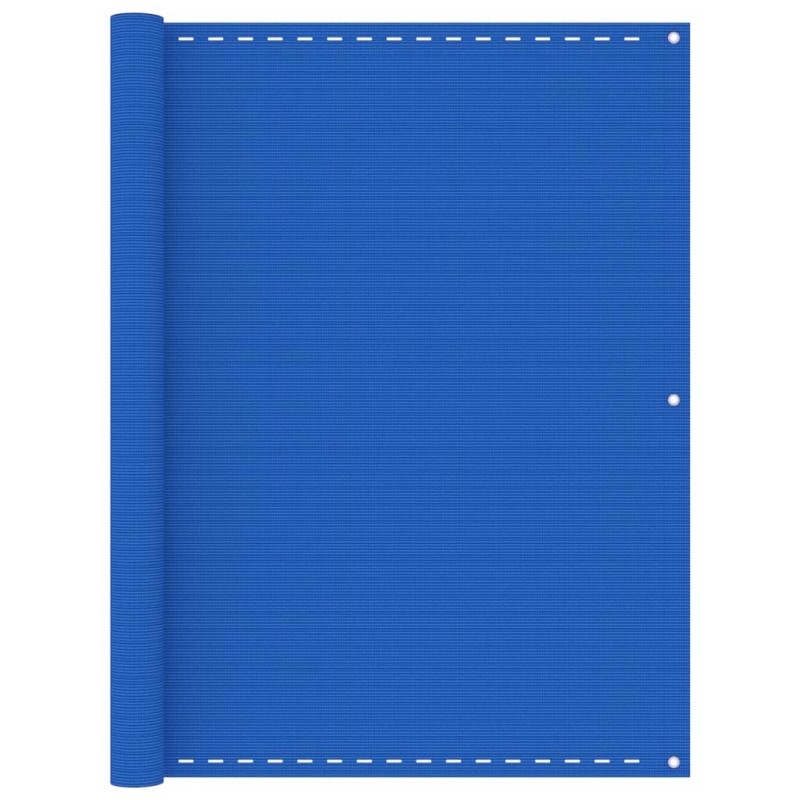 vidaXL Balkon-Sichtschutz Blau 120x600 cm HDPE vidaXL Balkon-Sichtschutz Blau 120x600 cm HDPE