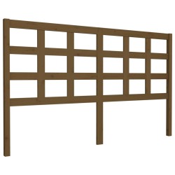 vidaXL Kopfteil Honigbraun 165,5x4x100 cm Massivholz Kiefer