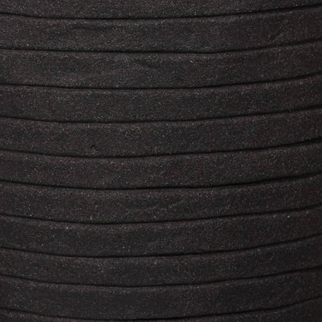 Capi Blumentopf Nature Row Quadratisch 40x40 cm Schwarz KBLRO903 