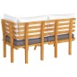 vidaXL 2-tlg. Garten-Lounge-Set mit Kissen Massivholz Akazie vidaXL 2-tlg. Garten-Lounge-Set mit Kissen Massivholz Akazie