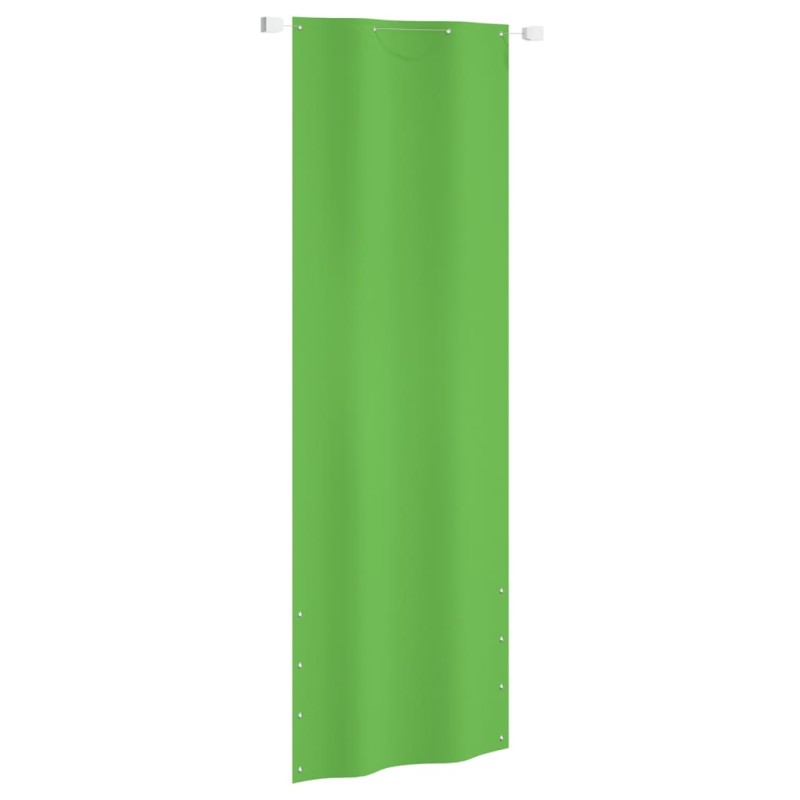 vidaXL Balkon-Sichtschutz Hellgrün 80x240 cm Oxford-Gewebe vidaXL Balkon-Sichtschutz Hellgrün 80x240 cm Oxford-Gewebe