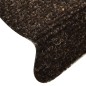vidaXL Selbstklebende Treppenmatten 15 Stk. Dunkelbraun 65x21x4cm vidaXL Selbstklebende Treppenmatten 15 Stk. Dunkelbraun 65x21x4cm