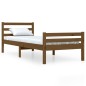 vidaXL Massivholzbett Honigbraun 75x190 cm vidaXL Massivholzbett Honigbraun 75x190 cm