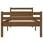 vidaXL Massivholzbett Honigbraun 75x190 cm vidaXL Massivholzbett Honigbraun 75x190 cm