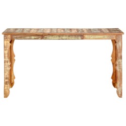 vidaXL Esstisch 140×70×76 cm Recyceltes Massivholz 