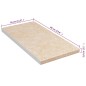 vidaXL Küchenarbeitsplatte Beige mit Marmor-Struktur 30x60x2,8 cm vidaXL Küchenarbeitsplatte Beige mit Marmor-Struktur 30x60x2,8 cm