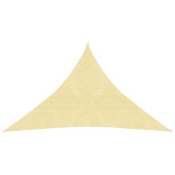 vidaXL Sonnensegel 160 g/m² Beige 2,5x2,5x3,5 m HDPE  