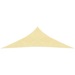 vidaXL Sonnensegel 160 g/m² Beige 2,5x2,5x3,5 m HDPE  