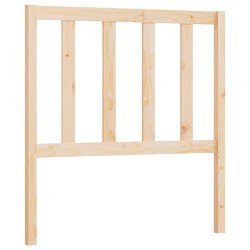 vidaXL Kopfteil 106x4x100 cm Massivholz Kiefer