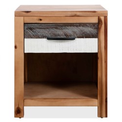 vidaXL Nachttisch Massivholz Akazie 40x30x48 cm