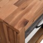vidaXL Nachttisch Massivholz Akazie 40x30x48 cm