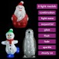 vidaXL 3-tlg. LED Weihnachtsfiguren-Set Acryl für drinnen und draußen vidaXL 3-tlg. LED Weihnachtsfiguren-Set Acryl für drinnen und draußen