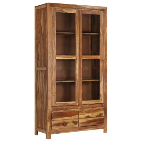 vidaXL Highboard Massivholz 90×40×175 cm