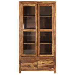 vidaXL Highboard Massivholz 90×40×175 cm