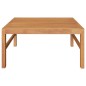 vidaXL 3-tlg. Garten-Lounge-Set mit Creme Kissen Teakholz vidaXL 3-tlg. Garten-Lounge-Set mit Creme Kissen Teakholz