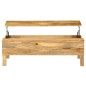 vidaXL Couchtisch Mangoholz Massiv 110 x 55 x 35 cm vidaXL Couchtisch Mangoholz Massiv 110 x 55 x 35 cm