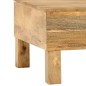 vidaXL Couchtisch Mangoholz Massiv 110 x 55 x 35 cm vidaXL Couchtisch Mangoholz Massiv 110 x 55 x 35 cm