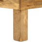 vidaXL Couchtisch Mangoholz Massiv 110 x 55 x 35 cm vidaXL Couchtisch Mangoholz Massiv 110 x 55 x 35 cm