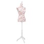 Damenbüste Schneiderpuppe Büste Torso Mannequin Baumwolle Weiß Rose Damenbüste Schneiderpuppe Büste Torso Mannequin Baumwolle Weiß Rose