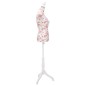 Damenbüste Schneiderpuppe Büste Torso Mannequin Baumwolle Weiß Rose Damenbüste Schneiderpuppe Büste Torso Mannequin Baumwolle Weiß Rose