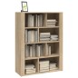 vidaXL Sideboard Sonoma-Eiche 80x30x106 cm Holzwerkstoff vidaXL Sideboard Sonoma-Eiche 80x30x106 cm Holzwerkstoff