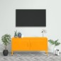 vidaXL TV-Schrank Senfgelb 105x35x50 cm Stahl vidaXL TV-Schrank Senfgelb 105x35x50 cm Stahl