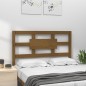 vidaXL Bett-Kopfteil Honigbraun 80,5x4x100 cm Massivholz Kiefer