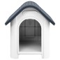 vidaXL Hundehütte Grau 59x75x66 cm Polypropylen vidaXL Hundehütte Grau 59x75x66 cm Polypropylen
