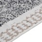 vidaXL Teppich Schwarz und Grau 80x300 cm Baumwolle vidaXL Teppich Schwarz und Grau 80x300 cm Baumwolle