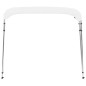 vidaXL 4-Bow Bimini Top Weiß 243x196x137 cm vidaXL 4-Bow Bimini Top Weiß 243x196x137 cm