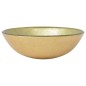 vidaXL Waschbecken Hartglas 42 cm Gold vidaXL Waschbecken Hartglas 42 cm Gold