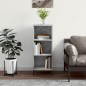 vidaXL Sideboard Betongrau 34,5x32,5x90 cm Holzwerkstoff vidaXL Sideboard Betongrau 34,5x32,5x90 cm Holzwerkstoff