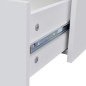 vidaXL Kommode mit 4 Schubladen 60×30,5×71 cm Weiß vidaXL Kommode mit 4 Schubladen 60×30,5×71 cm Weiß