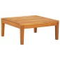 vidaXL 2-tlg. Garten-Lounge-Set mit Dunkelgrauen Kissen Akazienholz vidaXL 2-tlg. Garten-Lounge-Set mit Dunkelgrauen Kissen Akazienholz