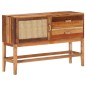 vidaXL Sideboard 118x30x76 cm Altholz Massiv vidaXL Sideboard 118x30x76 cm Altholz Massiv