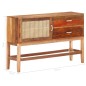 vidaXL Sideboard 118x30x76 cm Altholz Massiv vidaXL Sideboard 118x30x76 cm Altholz Massiv