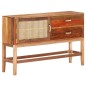 vidaXL Sideboard 118x30x76 cm Altholz Massiv vidaXL Sideboard 118x30x76 cm Altholz Massiv
