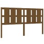 vidaXL Bett-Kopfteil Honigbraun 185,5x4x100 cm Massivholz Kiefer