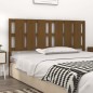 vidaXL Bett-Kopfteil Honigbraun 185,5x4x100 cm Massivholz Kiefer