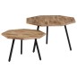 vidaXL Couchtisch-Set 2-tlg. Sechseckig Recyceltes Teak vidaXL Couchtisch-Set 2-tlg. Sechseckig Recyceltes Teak