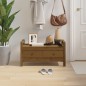 vidaXL Flurbank Honigbraun 80x40x43 cm Massivholz Kiefer vidaXL Flurbank Honigbraun 80x40x43 cm Massivholz Kiefer