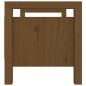vidaXL Flurbank Honigbraun 80x40x43 cm Massivholz Kiefer vidaXL Flurbank Honigbraun 80x40x43 cm Massivholz Kiefer
