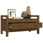 vidaXL Flurbank Honigbraun 80x40x43 cm Massivholz Kiefer vidaXL Flurbank Honigbraun 80x40x43 cm Massivholz Kiefer