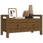 vidaXL Flurbank Honigbraun 80x40x43 cm Massivholz Kiefer vidaXL Flurbank Honigbraun 80x40x43 cm Massivholz Kiefer