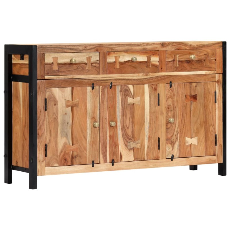 vidaXL Sideboard 120x35x75 cm Akazie Massivholz vidaXL Sideboard 120x35x75 cm Akazie Massivholz