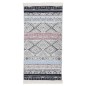 vidaXL Teppich Rosa und Aquamarin 100x200 cm Baumwolle vidaXL Teppich Rosa und Aquamarin 100x200 cm Baumwolle