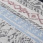 vidaXL Teppich Rosa und Aquamarin 100x200 cm Baumwolle vidaXL Teppich Rosa und Aquamarin 100x200 cm Baumwolle
