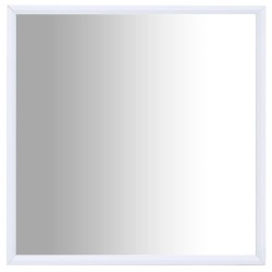 vidaXL Spiegel Weiß 70x70 cm