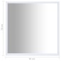 vidaXL Spiegel Weiß 70x70 cm vidaXL Spiegel Weiß 70x70 cm
