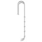 vidaXL Pool-Leiter 54x38x211 cm Edelstahl 304 vidaXL Pool-Leiter 54x38x211 cm Edelstahl 304